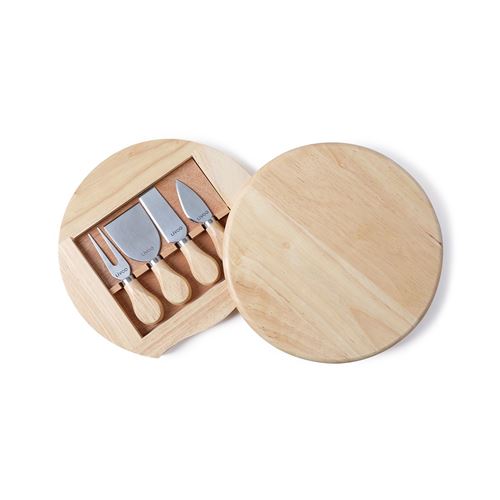 Domoclip Beige Plateau À Fromage Pivotant Avec Ustensiles Livoo Men28