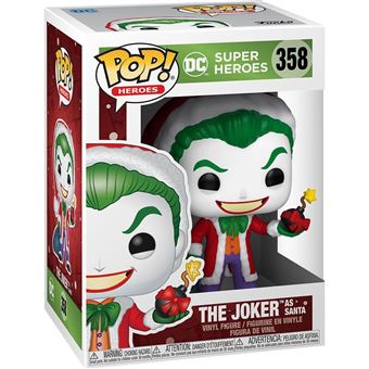 Figurine Funko Pop Heroes DC Holiday Santa Joker