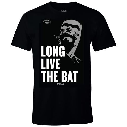 T-shirt Batman DC Comics - Long Live The Bat - Noir - S