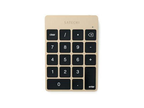 Slim pavé numérique sans fil Gold