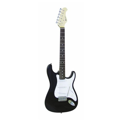Dimavery ST-203 BK guitare électrique noire