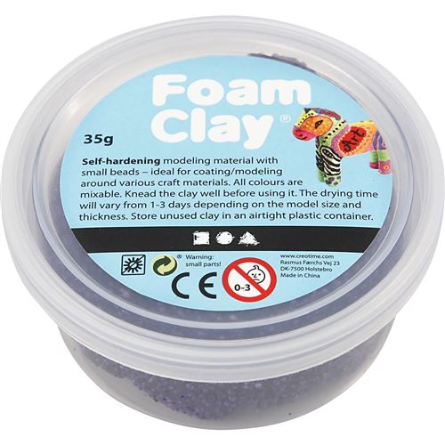 Foam Clay argile pourpre 35 grammes (78867)