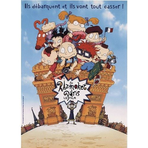 Les Razmoket à Paris AFFICHE CINEMA ORIGINALE État correct - N/A reconditionné disponible sur Fnac