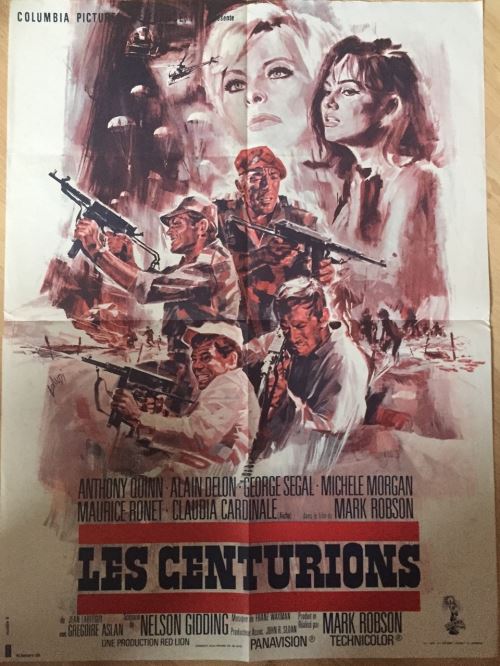 Les Centurions AFFICHE CINEMA ORIGINALE