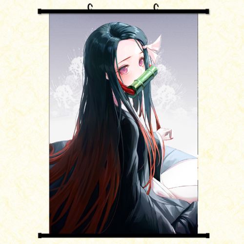 Poster en toile étanche avec cadre en PVC - Demon Slayer (#803),30X45 CM