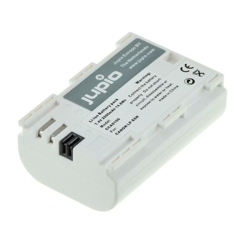 Jupio batterie compatible avec canon lp-e6n ultra