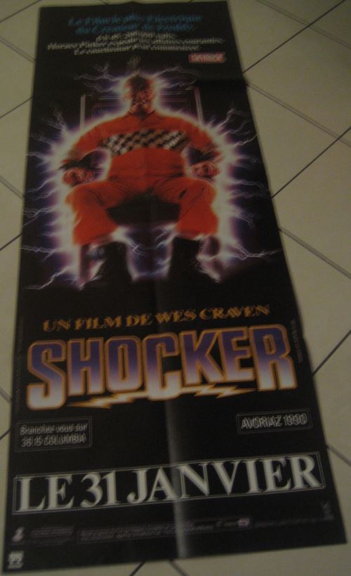 Shocker AFFICHE CINEMA ORIGINALE