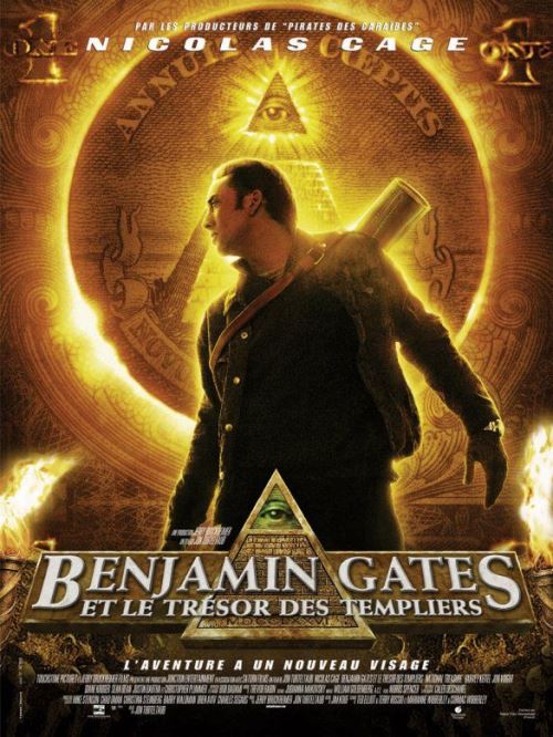 Benjamin Gates Et Le Trésor Des Templiers AFFICHE CINEMA ORIGINALE