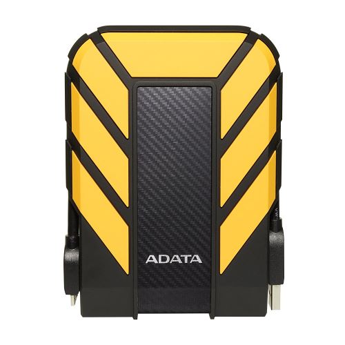 ADATA HD710P - Vaste schijf - 1 TB - extern (draagbaar) - 2.5 - USB 3.1 - geel