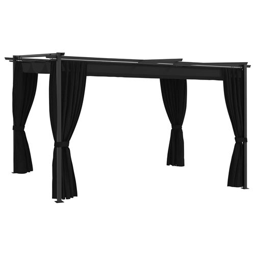 vidaXL Belvédère 4x3 m Anthracite