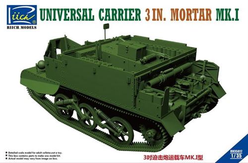 Universal Carrier 3 In. Mortar Mk.1 - 1:35e - Riich Models