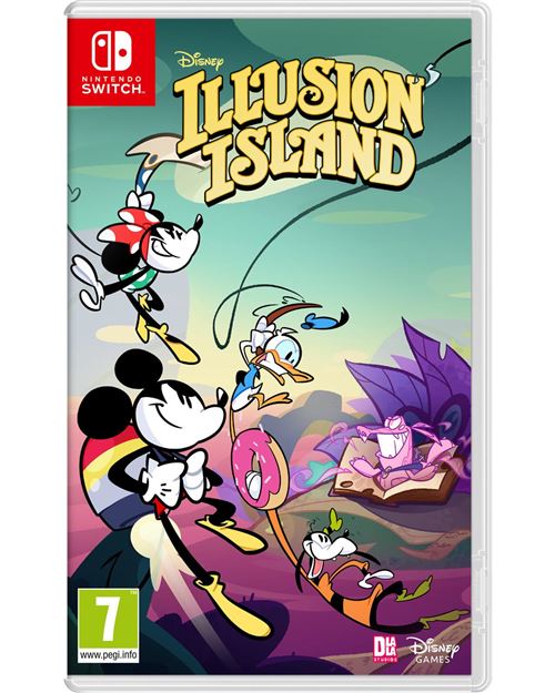 Nintendo Disney Illusion Island Standard Chinois simplifié, Néerlandais, Anglais, Espagnol, Français, Italien, Japonais, Coréen Nintendo Switch