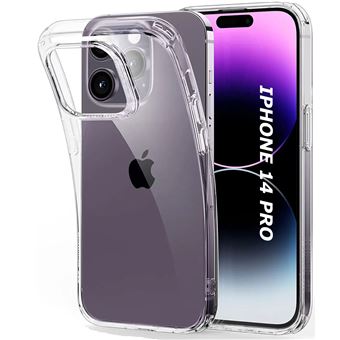 Coque Silicone Transparente Pour Apple iPhone 14 Pro Little Boutik® - 1