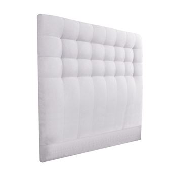 Tête de lit VERSAILLES 90x105, beige, Gamme Prestige Hôtel, capitonnée, est composée d’un tissus de qualité supérieure. - 1