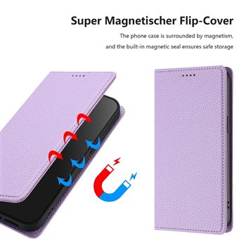 ÉTUI POUR TCL 405 EN FAUX CUIR PROTECTION CASQUE PORTEFEUILLE