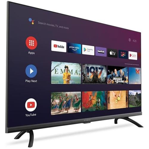 STRONG TV HD 32 (80 cm) Android TV Wifi Bluetooth HDR Chromecast Assistant Google 3 Tuners 2xHDMI (ARC) USB