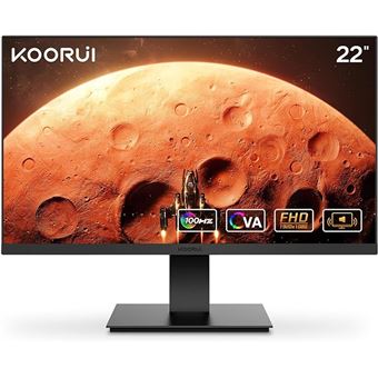 Ecran PC Gaming KOORUI FHD 1080p 100 Hz 22 - Ecrans PC - Achat