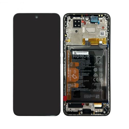Original Bloc Complet Assemblé Noir pour Honor 200 5G 0235AKHV