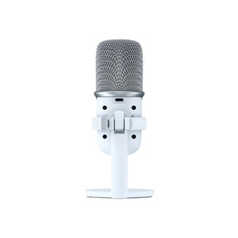 Microphone Gaming sans fil HyperX SoloCast Blanc - Microphone