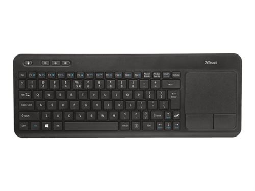Trust Veza - Toetsenbord - met touchpad - draadloos - Scandinavisch
