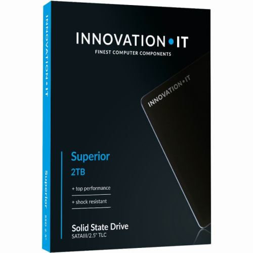 SSD Interne Intense 3812470 2To 2.5 520Mo/s SATA 6.0Gb/s Noir - SSD  internes - Achat & prix