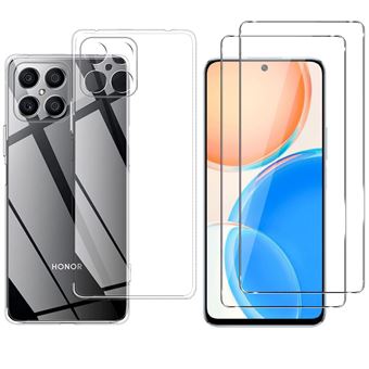 Coque Pour IPhone 15 Et 2 Verres Trempé Film Protection Ecran