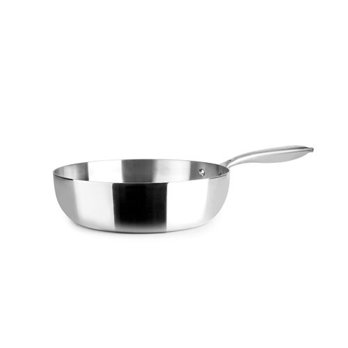 Poêle profonde Triply Natural 24 cm aluminium antiadhésif 24.00 cm IBILI 24.00x2 - Image 4