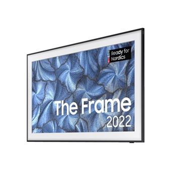 Samsung QE85LS03BAU - Classe de diagonale 85" The Frame LS03B Series TV LCD rétro-éclairée par LED - QLED - Smart TV - Tizen OS - 4K UHD (2160p) 3840 x 2160 - HDR - Quantum Dot, Double LED - noir