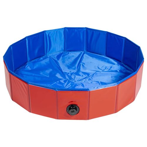 Comparer les prix de Animal Boulevard Piscine animaux de compagnie Cooling M Rouge/bleu