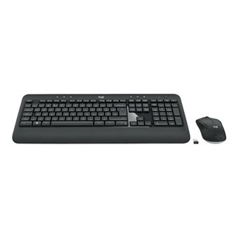 Logitech MK540 Advanced - Toetsenbord en muis set - draadloos - 2.4 GHz - QWERTZ - Hongaars - 1