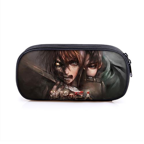 Trousse - Attack on Titan -Un compartiment- Multicolore (21.5x10x5.5cm) #24