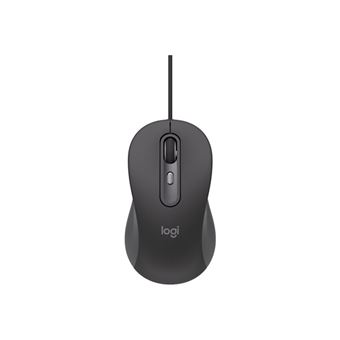 Logitech Signature M520 L for Business - Souris - droitiers et gauchers - optique - 4 boutons - filaire - USB-C - 1
