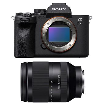 Sony appareil photo hybride alpha 7 iv + fe 24-240 - 1