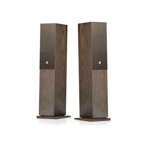 Audio Pro Noyer A48 - Enceinte Sans Fil Bluetooth Fonction Multiroom - Marron - Bois
