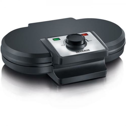  Machine a Gaufre - Gaufrier Electrique Severin WA2106 - Plaques forme coeur - Revetement anti-adh&eacute;sif - 1200W