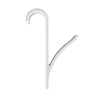 Lot De 10 Crochets Pour Serviettes à Fixer Sur Radiateur - Blanc, Universel, En ABS Robuste, Pour Salle De Bain