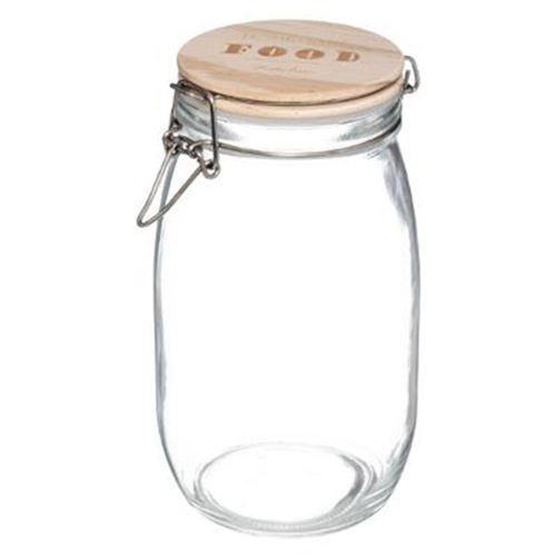 Non Communiqué Transparent Five Simply Smart - Bocal En Verre "Wording" 1,5L