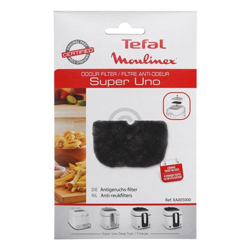 Non Communiqué Cartouche Filtre Super Uno Xa005000 Pour Friteuse Tefal