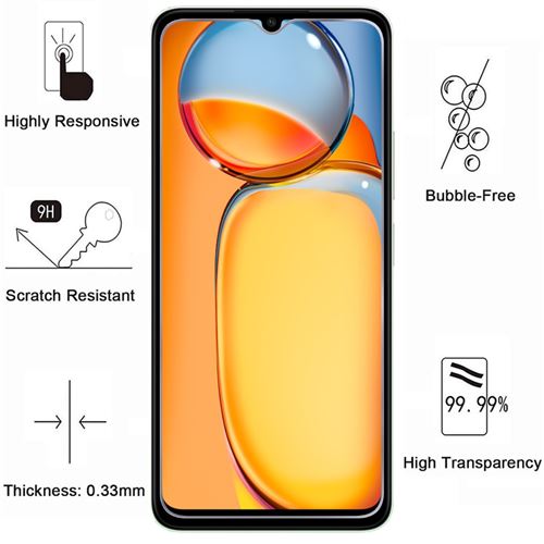 Screen Glass Incassable pour Xiaomi Redmi 13C Protection Vitre - Verre  Trempé - meilleur Qualité à prix pas cher