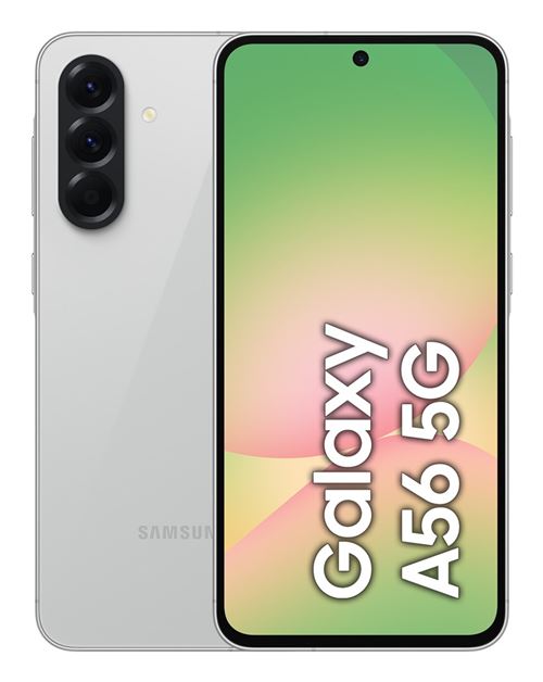 Non Communiqué Gris Samsung Galaxy A56 17 Cm (6,7") Double Sim Android 15 5G Usb Type-C 8 Go 128 Go 5000 Mah Clair - Image 1