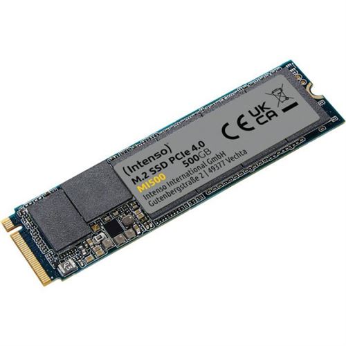 Non Communiqué Multicolore Intenso Mi500 - Ssd - 500 Go - Interne - M.2 2280 - Pcie 4.0 X4 (Nvme)