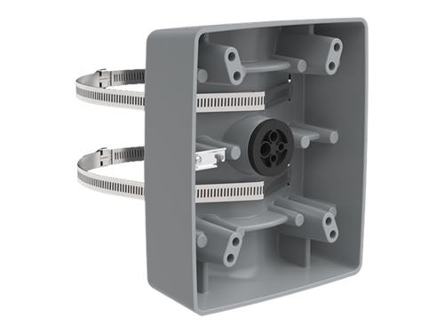 AXIS T91B57 - Kit de montage sur poteau - usage interne, extérieur - gris urbain - pour P/N: 01444-001, 5901-331