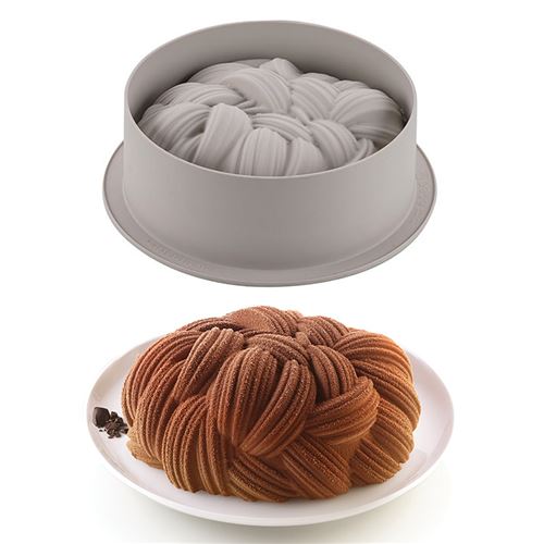 Non Communiqué Beige Moule Wooly D.19 H.7.2 Cm - Silikomart - Silicone
