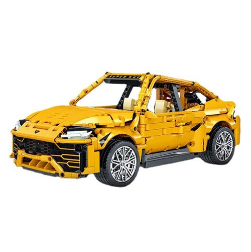 Blocs de construction MORK 023026-1 URUS SUV Orange jaune 1510 pièces