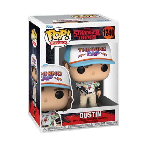 Figurine Funko Pop TV Stranger Things Season 4 Dustin - Figurine de  collection - Achat \u0026 prix | fnac