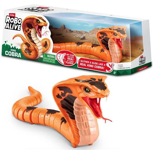 Non Communiqué Orange Robo Alive Le Cobra Royal