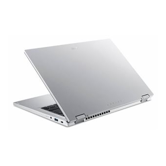 Acer Aspire Go Spin 14 AGSP14-31PT - Conception inclinable - Intel N-series - N355 / jusqu'à 3.9 GHz - Win 11 Home - Intel Graphics - 8 Go RAM - 512 Go SSD NVMe - 14" IPS écran tactile 1920 x 1200 - Wi-Fi 6 - Argent pur - clavier : Suisse Allemand