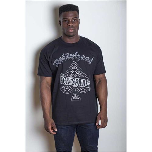 T-shirt motorhead overkill unisexe noir taille s