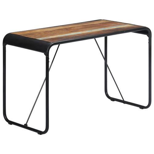 Vidaxl Table À Manger - Bois Recyclé - Image 3