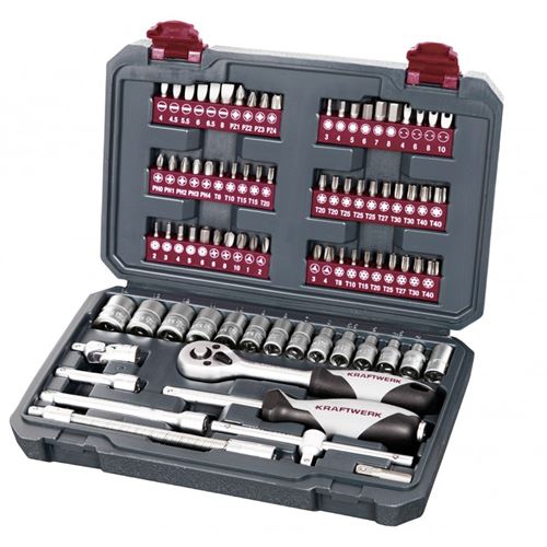 Coffret multi-outils KS Tools Coffret de douilles F6 1/2 - 50 pièces